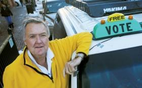 Phil Sullivan, Aspen's "free taxi driver".